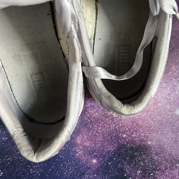 Puma Basket Creepers lavender silk ribbon 8 - Picture 6 of 8